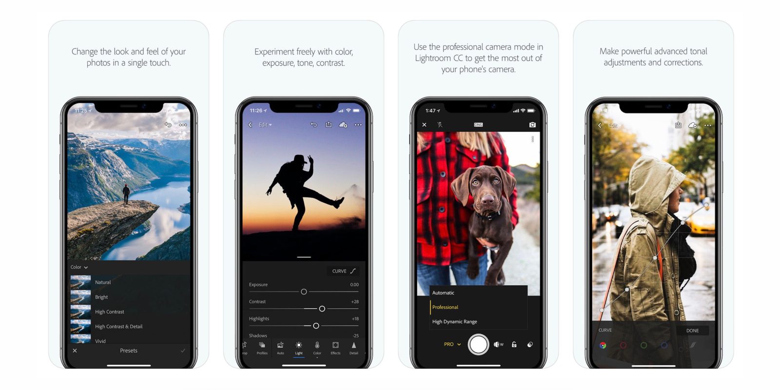 Adobe Lightroom CC - A 10 legjobb képszerkesztő iPhone -ra - kepszerkeszto.com