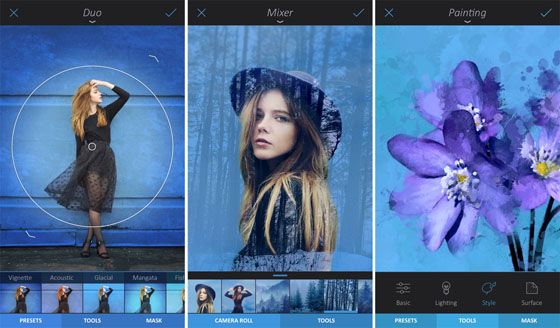 Enlight képszerkesztő app