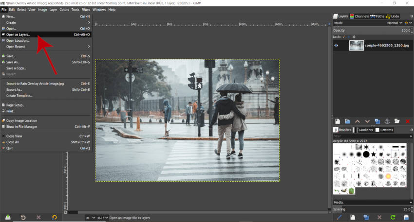 GIMP egy ingyenes és nyílt forráskódú raszteres grafikus szerkesztő