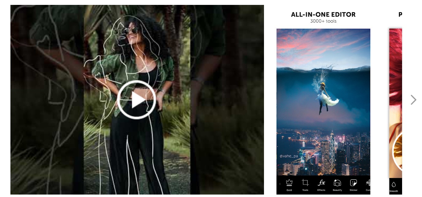 PicsArt Photo Editor - A 7 legjobb karácsonyi képszerkesztő online