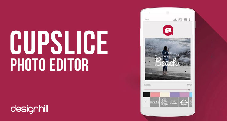 Cupslice Photo Editor képszerkesztő android rendszerre