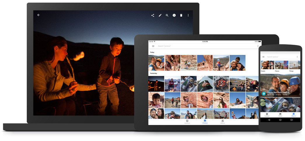 Google Photos - ingyenes képszerkesztő