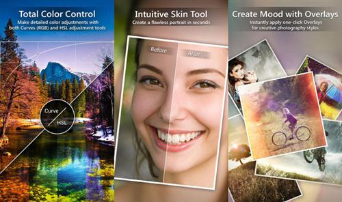 PhotoDirector Photo Editor képszerkesztő android rendszerre