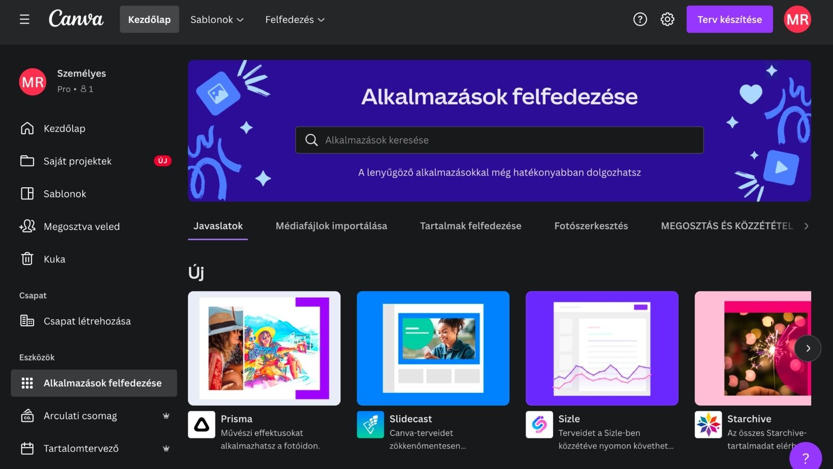 A Canva az egyik legnépszerűbb online képszerkesztő program