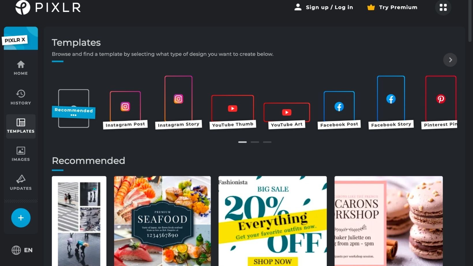 A Pixlr X úgy néz ki, mint egy modern asztali képszerkesztő, és olyan eszköztárral rendelkezik, amely sok telepíthető alkalmazást megszégyenít.